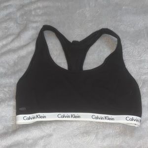 calvin klein sports bra
